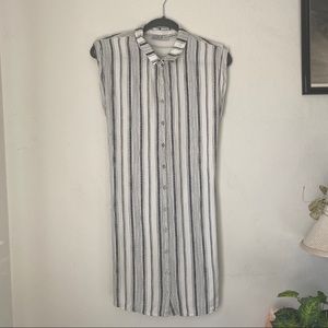 Cotton On | Striped Sleeveless Dress Sz L